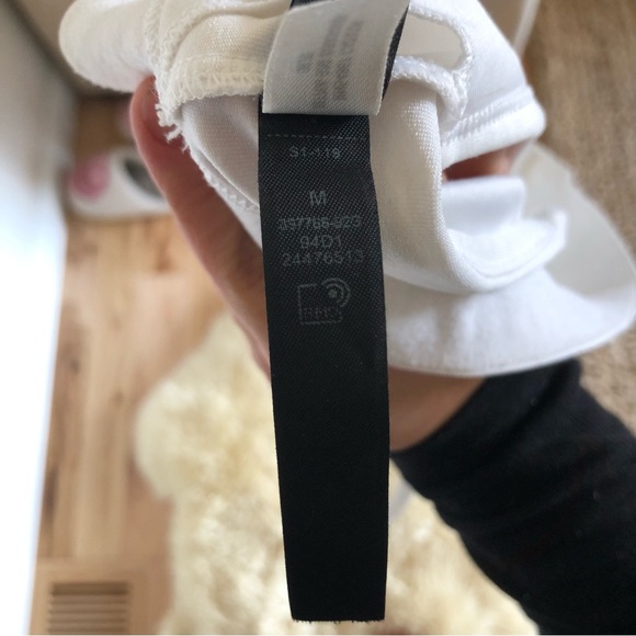 White PINK Sports Bra - Picture 6 of 7